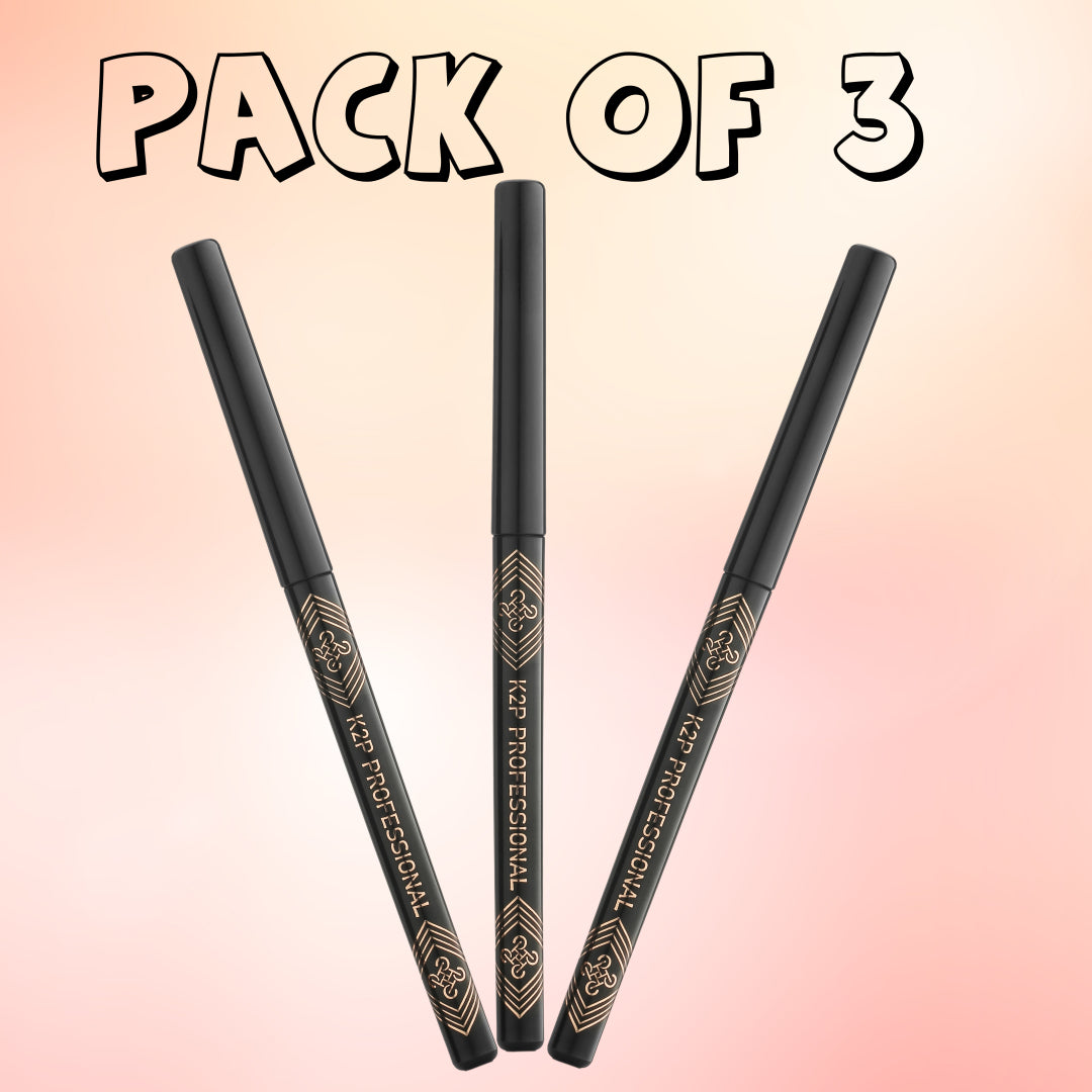 3 Bold & Black Kajal pencil COMBO