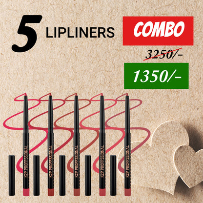 5 Lipliners COMBO